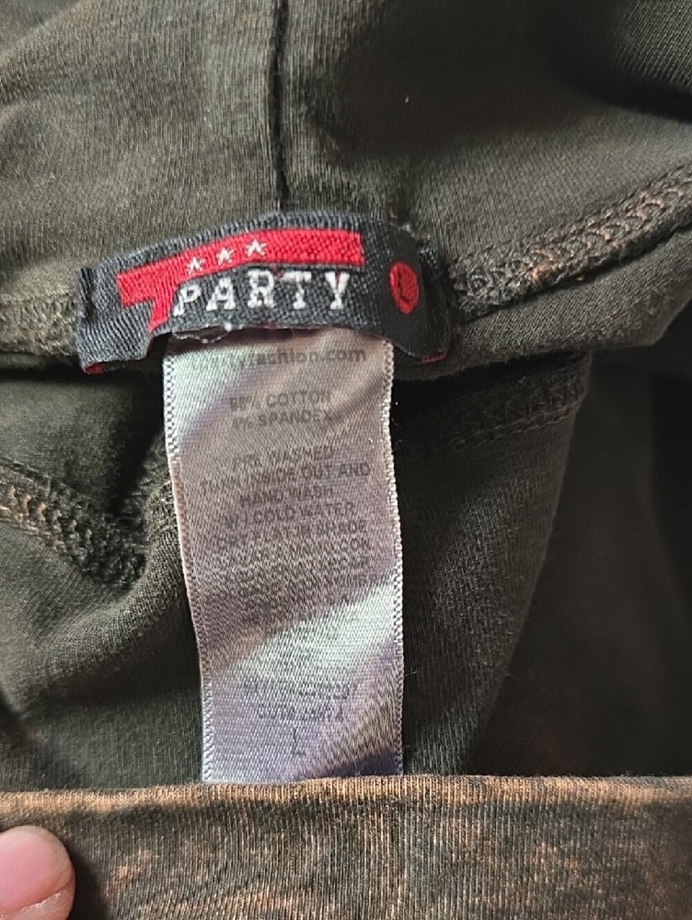 Viral T Party Fashion Olive Brown Suede-Look Fringe Boot Cut Pants🤎🤠 - Picture 2 of 4